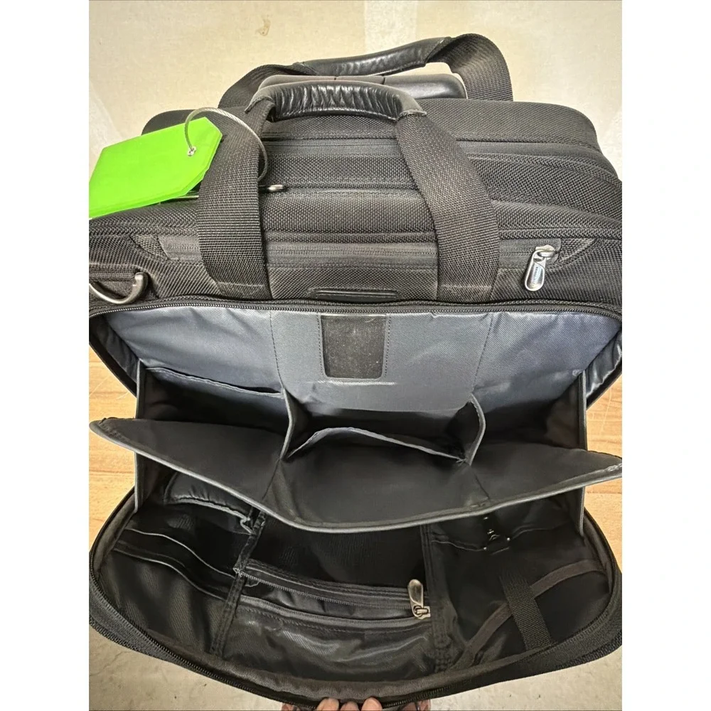 Briggs & Riley Travelware Rolling Briefcase Carry On Business Bag Black